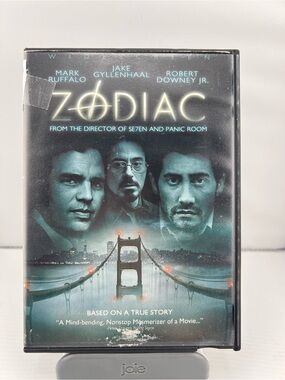 📀Zodiac DVD Movie Case - Teal/Black Artwork